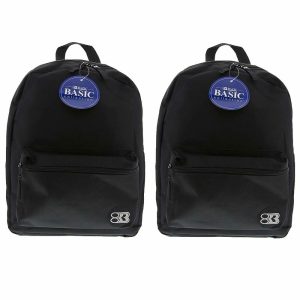 Backpacks | 16″ Basic Backpacks, Black, Pack Of 2 Backpacks Backpacks Backpacks