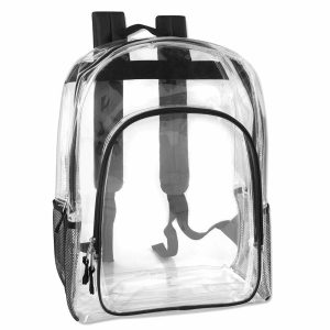 Backpacks | Backpack, Clear/Black Backpacks Backpacks