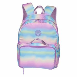 Backpacks | Quest Rainsoft Silky Backpack And Lunch Cooler, Rainbow Backpacks Backpacks