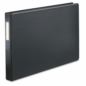 Binders | Easyopen Tabloid Reference 3-Ring Binder, 1″ Slant Rings, Black Binders Binders