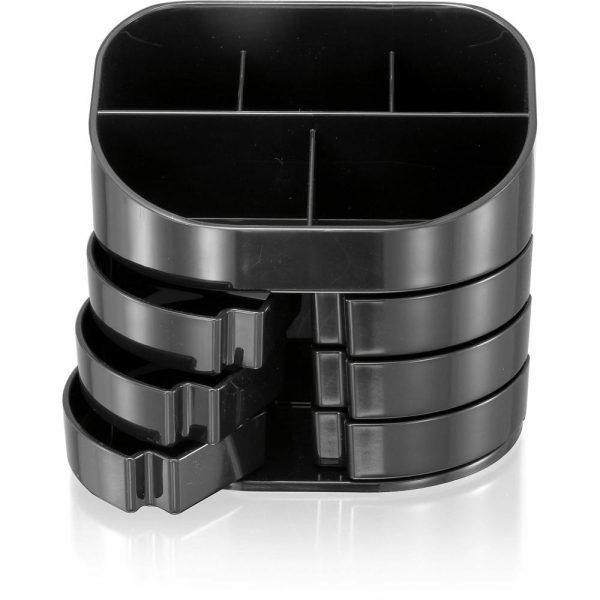 Desk Organizers | 2200 Series Double Supply Desktop Organizer, Black Desk Accessories Desk Organizers