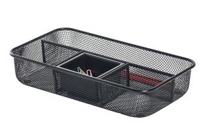 Drawer Organizers | Brand Mesh Small Drawer Organizer, Black Desk Accessories Drawer Organizers