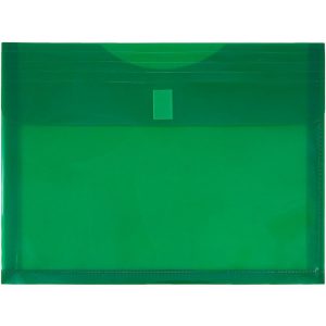 Envelopes | Plastic Booklet Expansion Envelopes, Letter-Size, 9 3/4″ X 13″, Hook & Loop Closure, Dark Green, Pack Of 12 Envelopes Envelopes