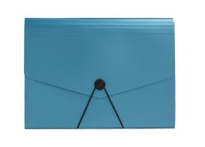 Expanding File Folders | Brand Plastic File, 13 Pocket, Expansion 5-1/2″, 8 1/2″ X 11″, Letter, Blue, Pack Of 1 Expanding File Folders Expanding File Folders