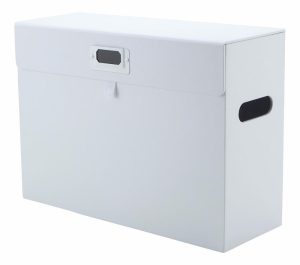 File Boxes | File Storage Box, Letter Size, 14″ X 10-1/4″ X 5-1/2″, White File Boxes File Boxes