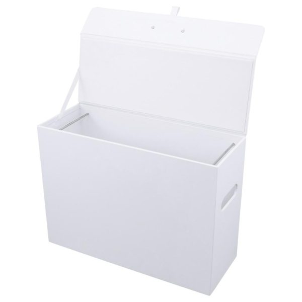 File Boxes | File Storage Box, Letter Size, 14″ X 10-1/4″ X 5-1/2″, White File Boxes File Boxes