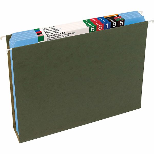 File Folders | Color File Folders, With Reinforced Tabs, Letter Size, Straight Cut, Blue, Box Of 100 File Folders File Folders