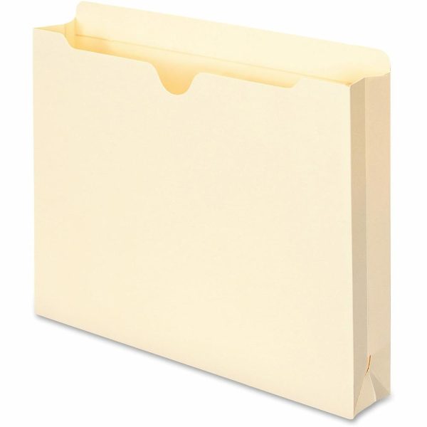 File Folders | Expanding Reinforced Top-Tab File Jackets, 2″ Expansion, Letter Size, Manila, Box Of 50 Expanding File Folders File Folders