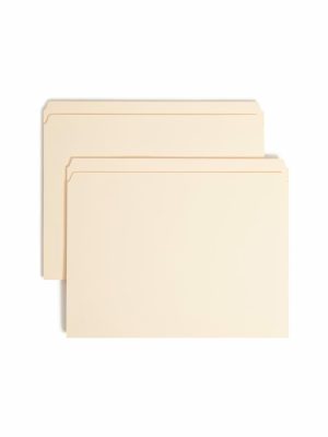 File Folders | Manila Reinforced Tab Fastener Folders, 3/4″ Expansion, 8 1/2″ X 11″, Letter, Manila, Box Of 50 File Folders File Folders