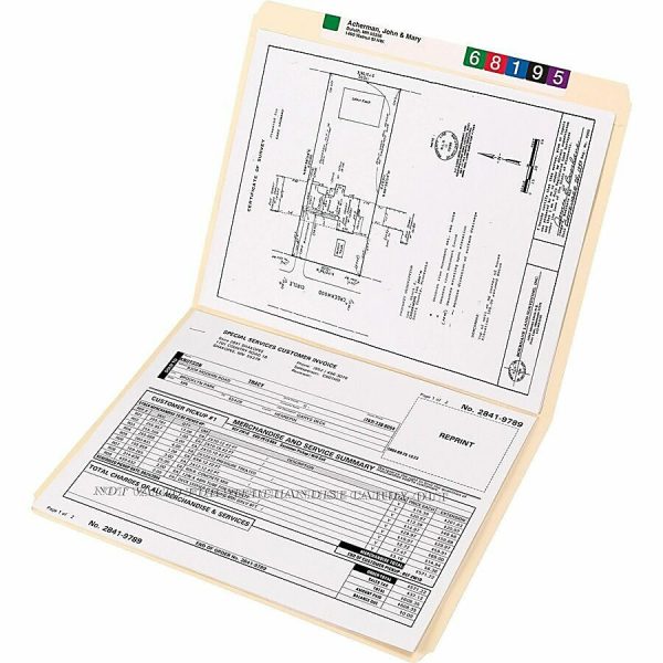 File Folders | Reinforced Tab Manila File Folders, Letter Size, Straight Cut, Box Of 100 Expanding File Folders File Folders