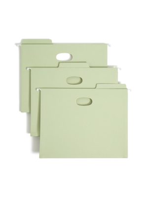 Hanging File Folders | Fastab 5 1/4″ Hanging Pockets, Letter Size, Moss, Pack Of 9 Filing & Folders Hanging File Folders