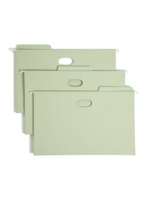 Hanging File Folders | Fastab Hanging Pockets, Legal Size, Moss, Box Of 9 Filing & Folders Hanging File Folders