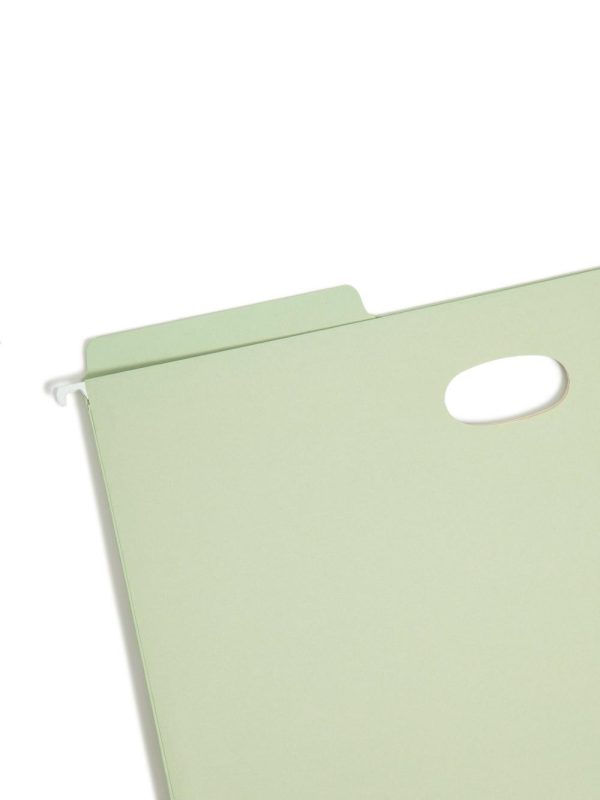 Hanging File Folders | Fastab Hanging Pockets, Legal Size, Moss, Box Of 9 Filing & Folders Hanging File Folders