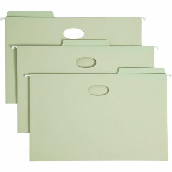 Hanging File Folders | Fastab Hanging Pockets, Legal Size, Moss, Box Of 9 Filing & Folders Hanging File Folders