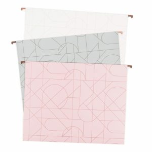 Hanging File Folders | Hanging File Folders, Letter Size, 8-1/2″ X 11″, Modern + Pretty, Pack Of 12 Folders Filing & Folders Hanging File Folders