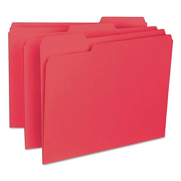 Hanging File Folders | Interior Folders, Letter Size, Red, Box Of 100 Filing & Folders Hanging File Folders