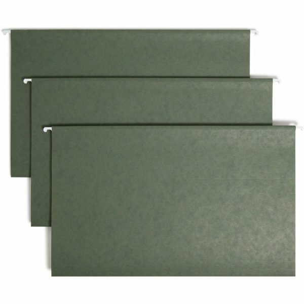 Hanging File Folders | Premium-Quality Hanging Folders, 1/3 Cut, Legal Size, Standard Green, Pack Of 25 Filing & Folders Hanging File Folders