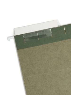 Hanging File Folders | Premium-Quality Hanging Folders, 1/3-Cut Tabs, Letter Size, Standard Green, Pack Of 25 Folders Filing & Folders Hanging File Folders