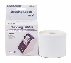 Label Maker Tapes | Smartlabel Slp-Srl Shipping Direct Thermal Labels, Skpslpsrl, Rectangle, 2 1/8″W X 4″L, White, Roll Of 220 Labels Label Maker Tapes Label Maker Tapes