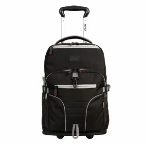 Laptop Bags | Lunar Multi-Purpose Rolling Backpack With 15.4” Laptop Pocket, Black Backpacks