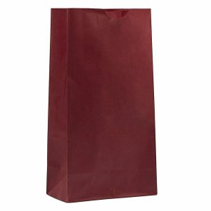 Lunch Bags | Medium Kraft Lunch Bags, 9 3/4 X 5 X 3, Red, Pack Of 25 Bags Bags & Luggage Lunch Bags