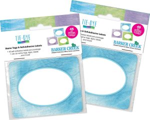 Name Badges & Holders | Self-Adhesive Name Tags, 2-3/4″ X 3-1/2″, Tie-Dye, 45 Name Tags Per Pack, Case Of 2 Packs Labels & Label Makers Name Badges & Holders