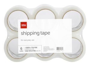 Packing Tape | Brand Shipping Packing Tape, 1.89″ X 70.8 Yd, Clear, Pack Of 6 Rolls Mailing & Shipping Packing Tape