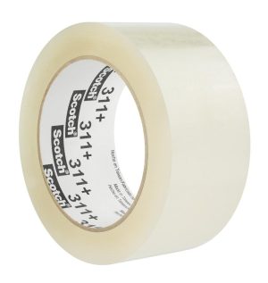 Packing Tape | High Tack Box Sealing Tape 311+, Clear, 1.88 In. X 110 Yds., Pack Of 36 Tapes Mailing & Shipping Packing Tape