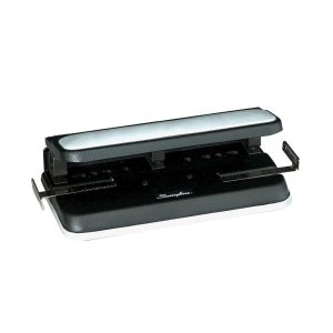 Paper Punches & Cutters | Easy-Touch Heavy-Duty Paper Punch, Black Basic Supplies Paper Punches & Cutters