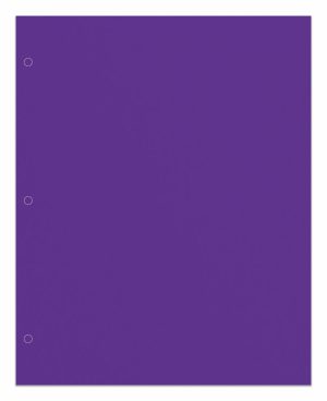 Report Covers & Portfolios | Brand 2-Pocket School-Grade Paper Folder, Letter Size, Purple Binders & Accessories Report Covers & Portfolios