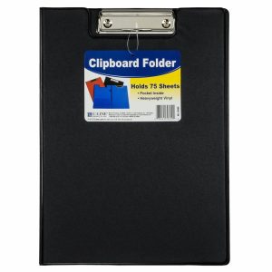 Report Covers & Portfolios | Clipboard Folders, 8-1/2″ X 11″, Blue/Red/Black, Pack Of 12 Folders Binders & Accessories Report Covers & Portfolios