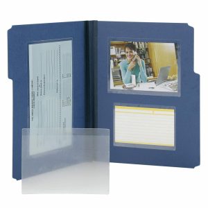 Report Covers & Portfolios | Self-Adhesive Poly Document Pockets, 6 1/4″ X 4 9/16″, Clear, Box Of 100 Binders & Accessories Report Covers & Portfolios