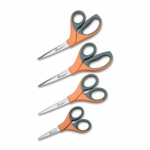 Scissors | Sewing Scissors, 6 3/5″, Blunt, Black/Orange Basic Supplies Scissors