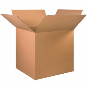 Shipping & Moving Boxes | Double-Wall Heavy-Duty Corrugated Cartons, 32″ X 32″ X 32″, Kraft, Box Of 5 Mailing & Shipping