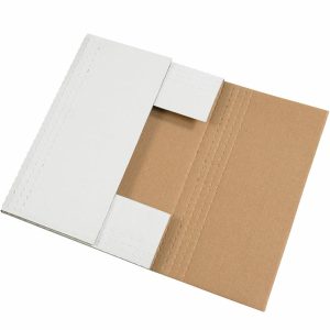 Shipping & Moving Boxes | Easy Fold Mailers, 24″ X 18″ X 2″, White, Pack Of 50 Mailing & Shipping