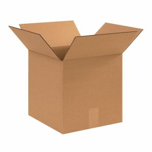 Shipping & Moving Boxes | Heavy-Duty Single Wall Boxes, 12″ X 12″ X 12″, Kraft, Pack Of 25 Mailing & Shipping