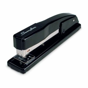 Staplers & Staples | Commercial Desk Stapler, 20 Sheets Capacity, Black Basic Supplies Staplers & Staples