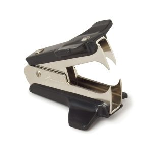 Staplers & Staples | Deluxe Staple Remover, Extra Wide, Steel Jaws, Black Basic Supplies Staplers & Staples