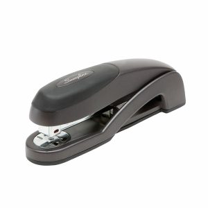 Staplers & Staples | Optima Desktop Stapler, 25 Sheets Capacity, Graphite Basic Supplies Staplers & Staples