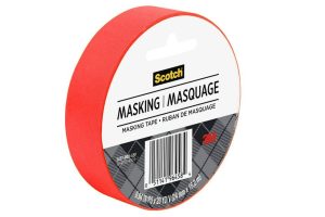 Tape & Adhesives | Expressions Decorative Masking Tape, 1″ X 20 Yd., Primary Red Basic Supplies Tape & Adhesives