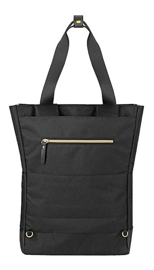 Totes & Handbags | Hybrid Tote/Backpack With 15.6″ Laptop Pocket, Black Bags & Luggage Totes & Handbags