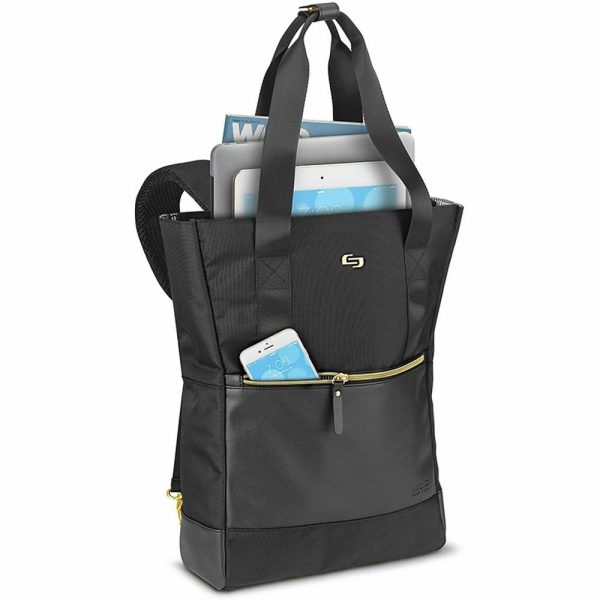 Totes & Handbags | Hybrid Tote/Backpack With 15.6″ Laptop Pocket, Black Bags & Luggage Totes & Handbags