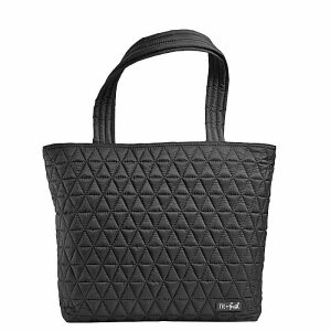 Totes & Handbags | Polyester Professional Commuter Tote, 18”H X 6”W X 13-3/4”D, Black Bags & Luggage Totes & Handbags