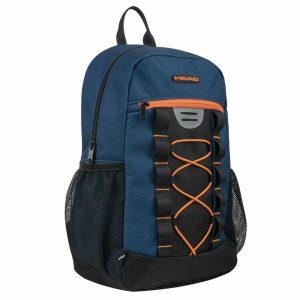 Backpacks | Bungee Backpack With Reflective Patch, Blue Backpacks Backpacks