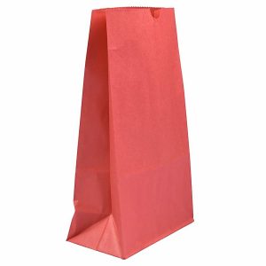 Lunch Bags | Kraft Lunch Bags, Large, 11 X 6 X 3 3/4, Red, Pack Of 25 Bags Bags & Luggage Lunch Bags