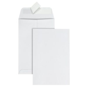 Envelopes | Brand  6″ X 9″ Catalog Envelopes, Clean Seal, 30% Recycled, White, Box Of 125 Envelopes Envelopes