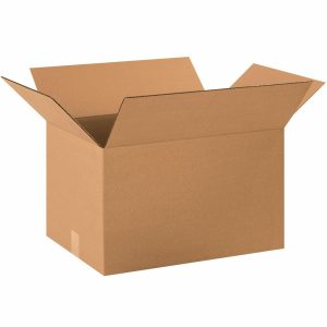 Shipping & Moving Boxes | Corrugated Boxes, 14″H X 16″W X 22″D, 15% Recycled, Kraft, Bundle Of 20 Mailing & Shipping