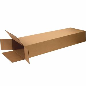 Shipping & Moving Boxes | Side-Loading Boxes, 60″H X 8″W X 20″D, Kraft, Bundle Of 5 Mailing & Shipping