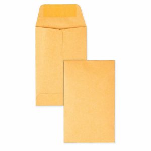 Envelopes | #1 Coin Envelopes, Brown Kraft, Box Of 500 Envelopes Envelopes